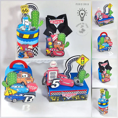 Arquivo de Corte Kit Festa Carros Disney 19