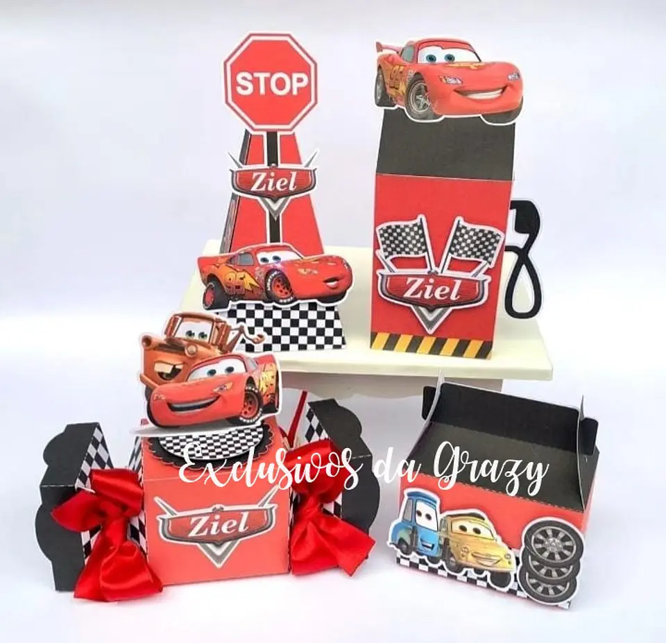 Arquivo de Corte Kit Festa Carros Disney 17 1