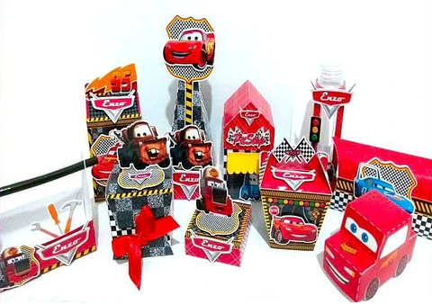 Arquivo de Corte Kit Festa Carros Disney 30