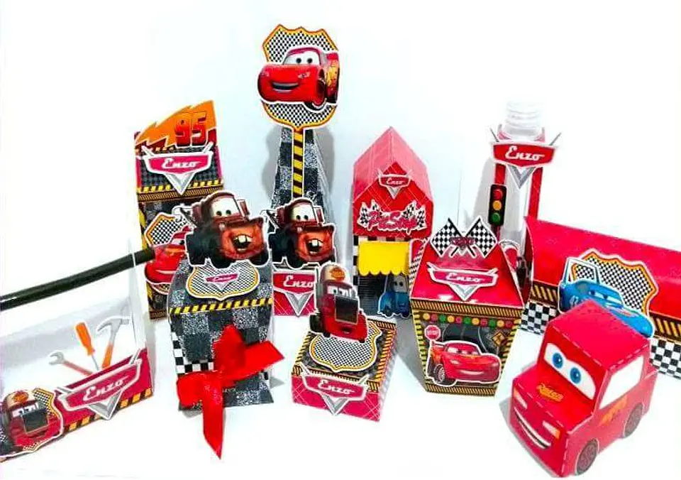 Arquivo de Corte Kit Festa Carros Disney 30 1