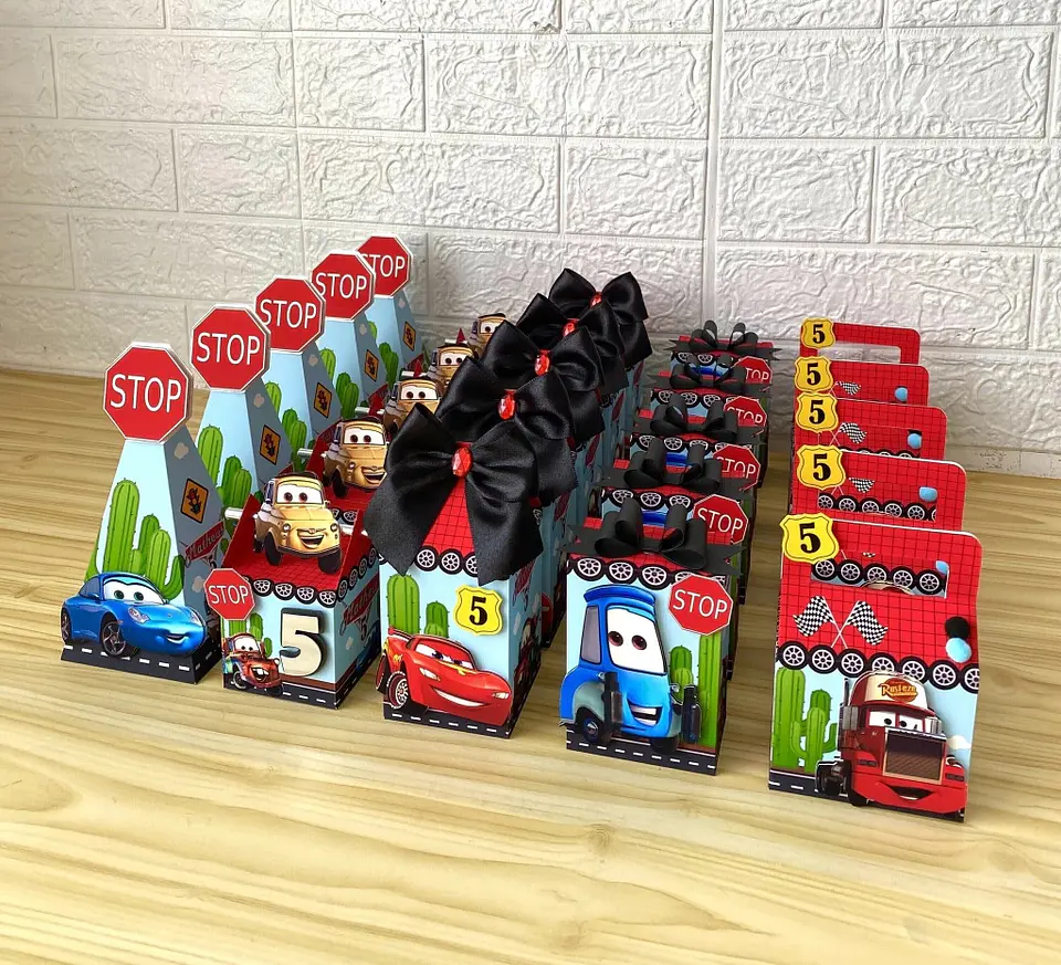 Arquivo de Corte Kit Festa Carros Disney 25 1
