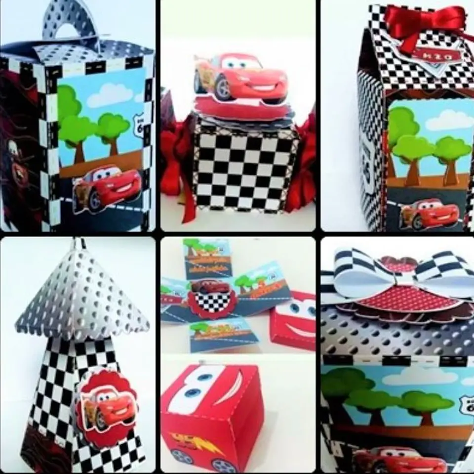 Arquivo de Corte Kit Festa Carros Disney 13 1
