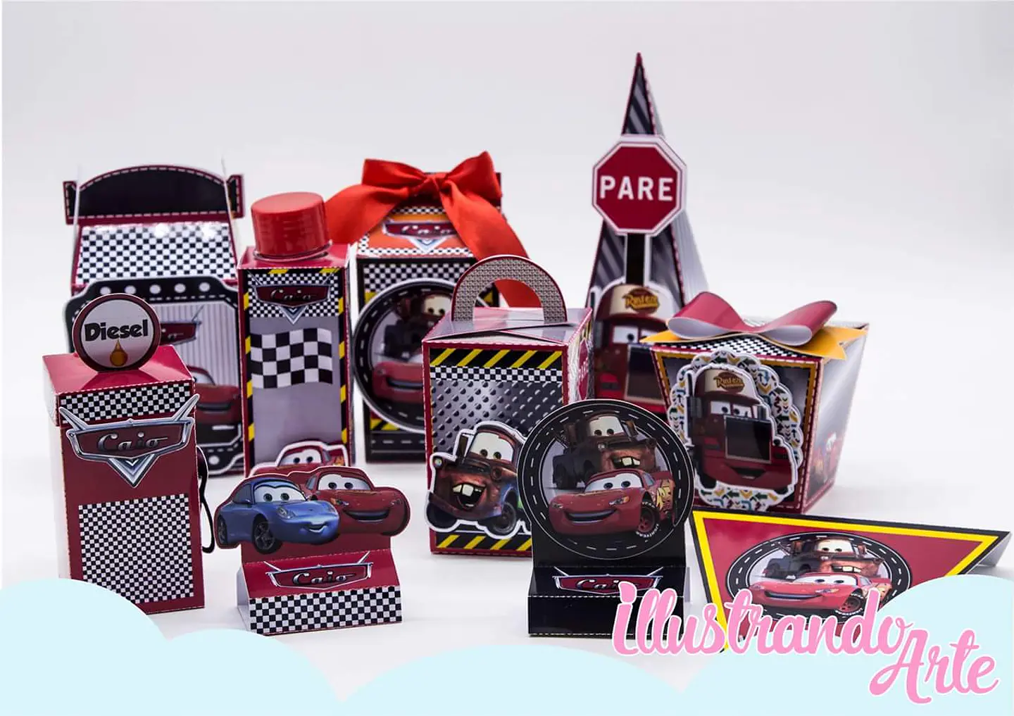 Arquivo de Corte Kit Festa Carros Disney 10 1