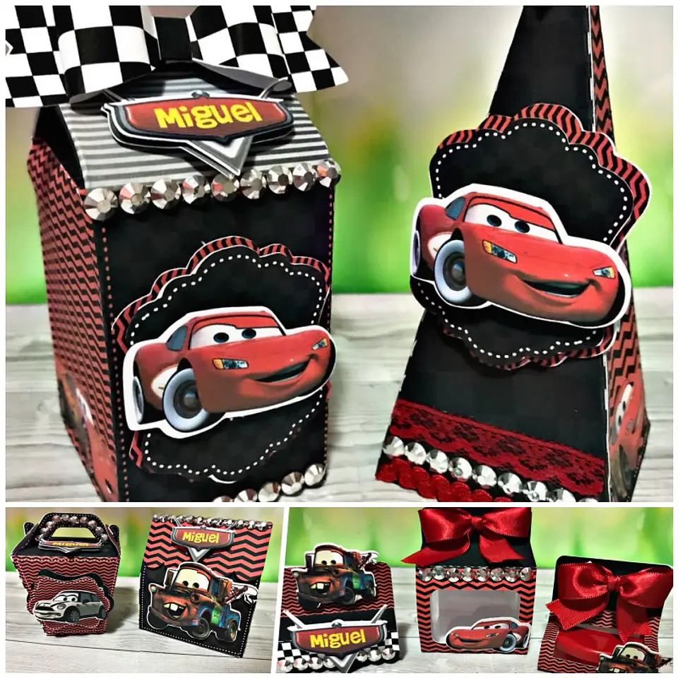 Arquivo de Corte Kit Festa Carros Disney 1 1