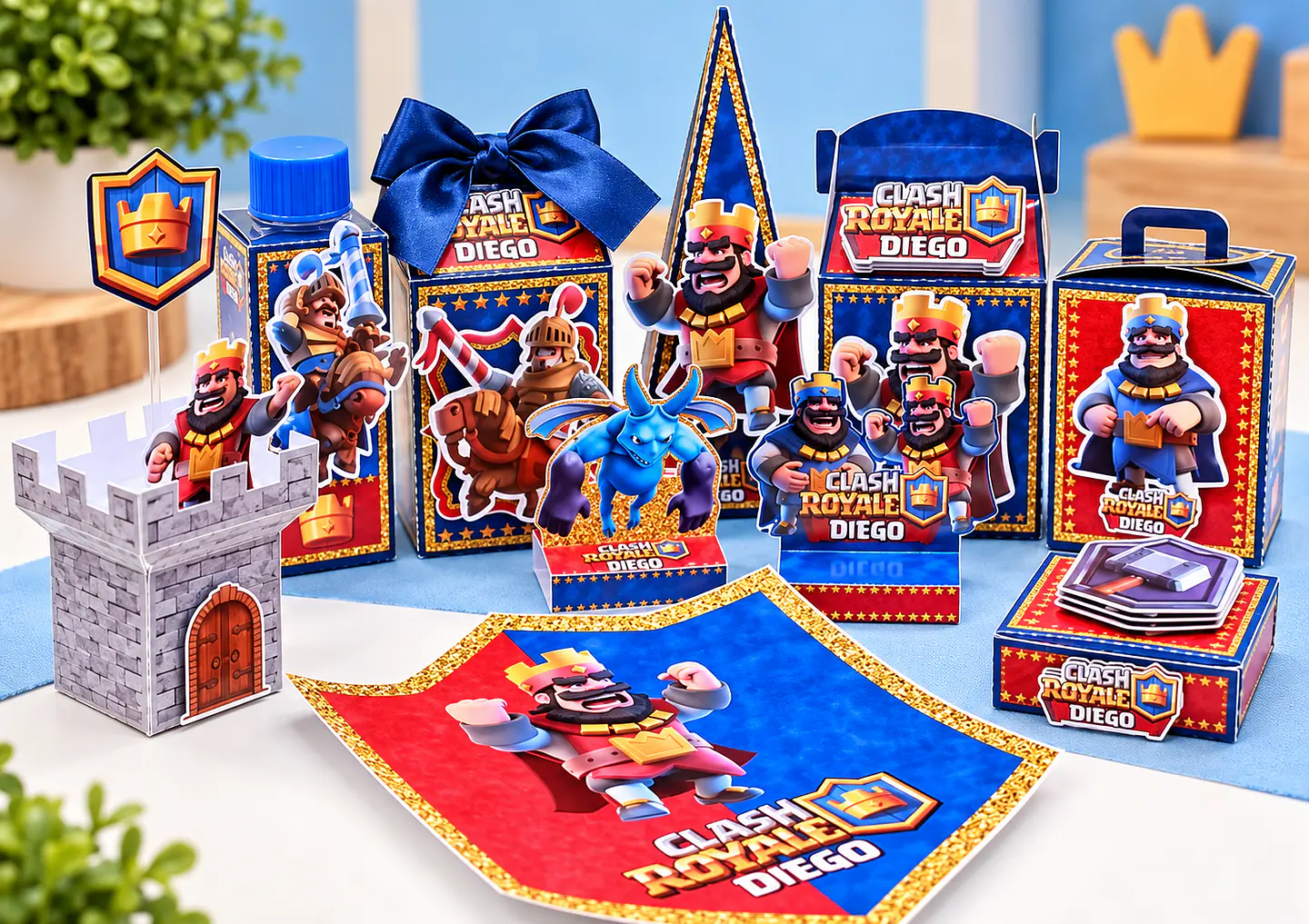 Arquivo de Corte Kit Festa Clash Royale 1 1
