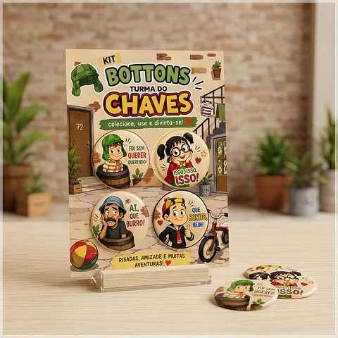 Arquivo de Corte Bottons Chaves 57