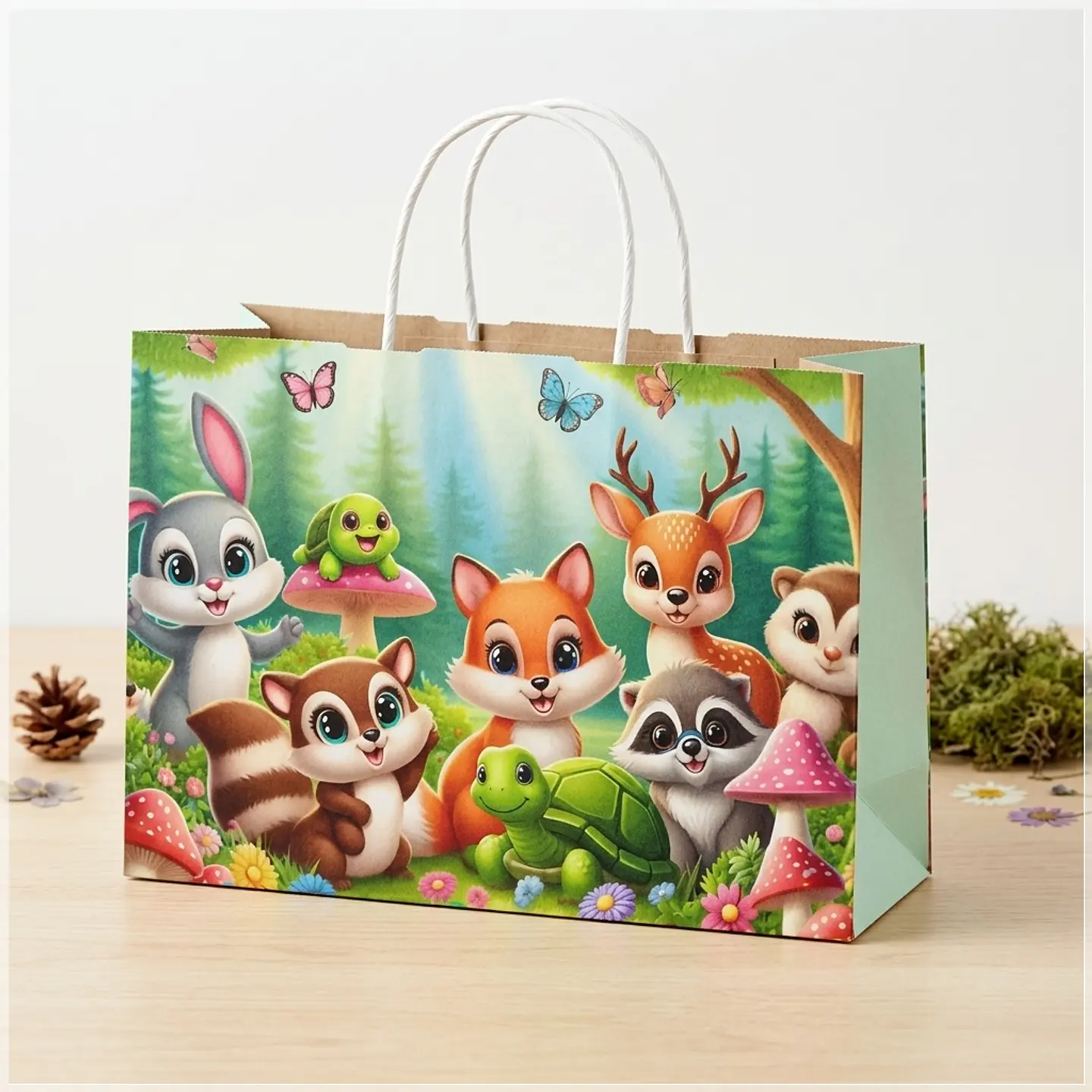 Arquivo de Corte Sacolinha Bosque Animais 37 1