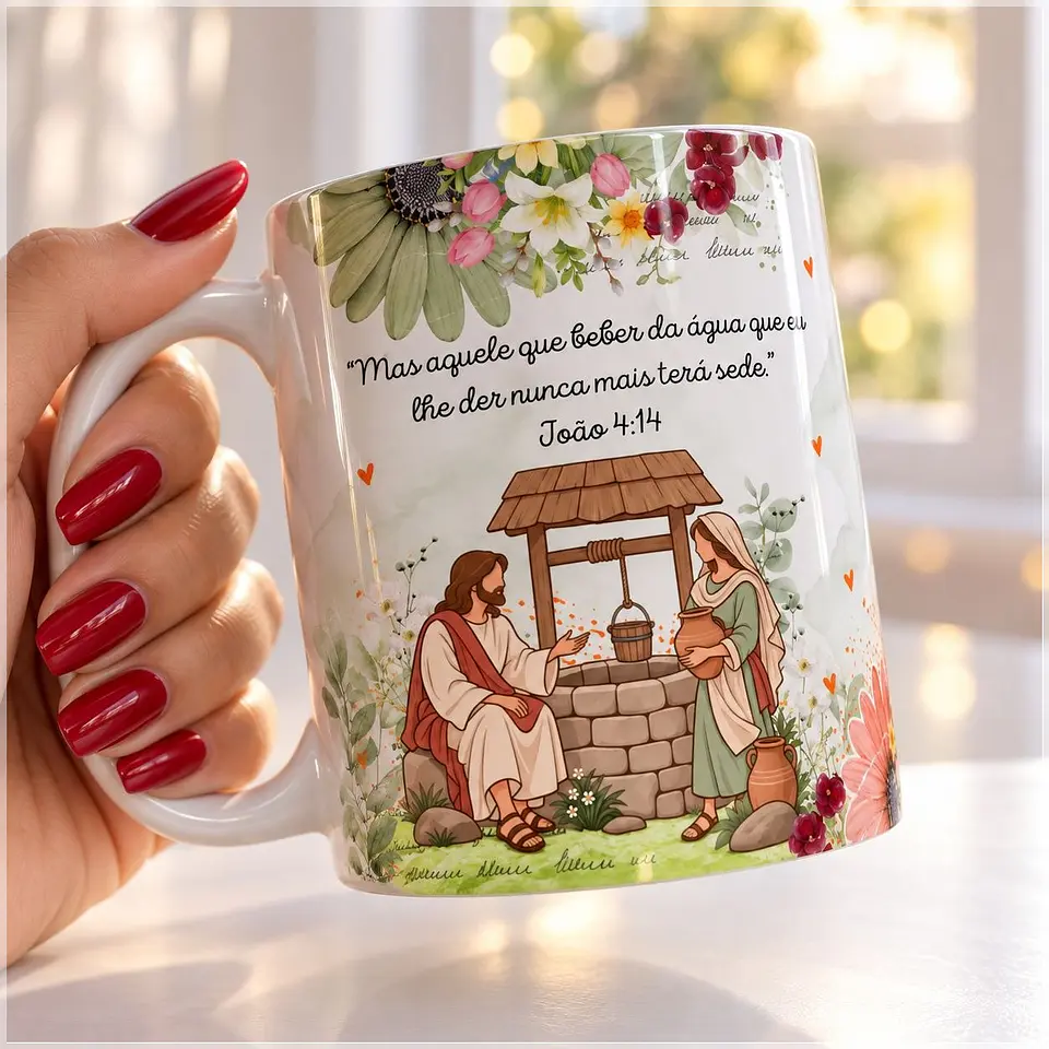 Sublimação -Caneca Samaritana 1
