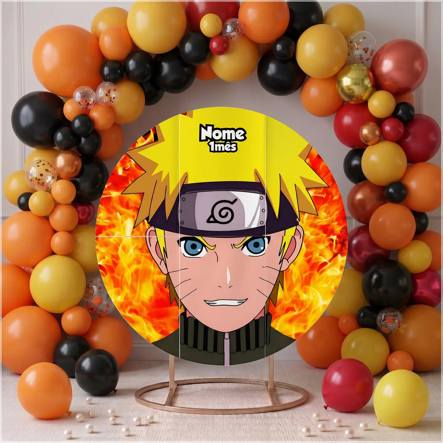 Arquivo de Corte - Painel 50X50 Naruto 1
