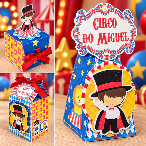 Arquivo de Corte Kit Festa Circo 38