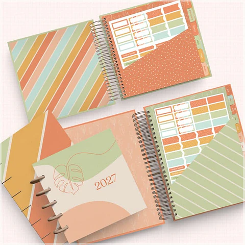 Encadernação - Coleção Boho 27 A5