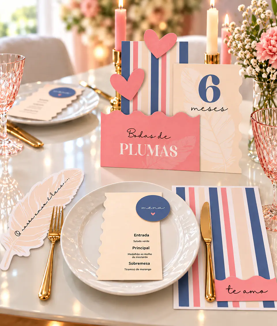 Arquivo de Corte Kit Bodas de Plumas 9 1