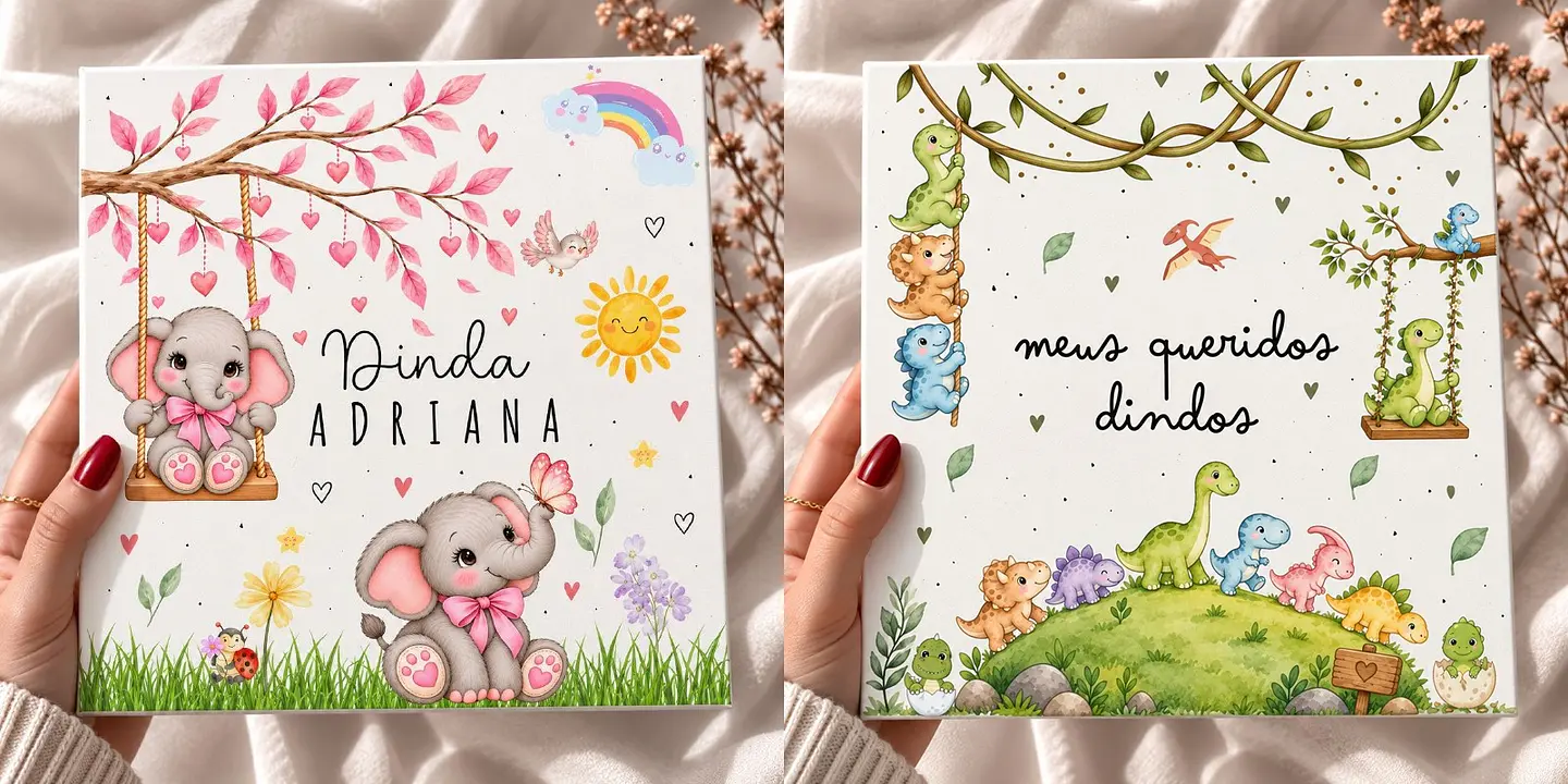 Sublimação - Azulejo Dinda Baby 02 1