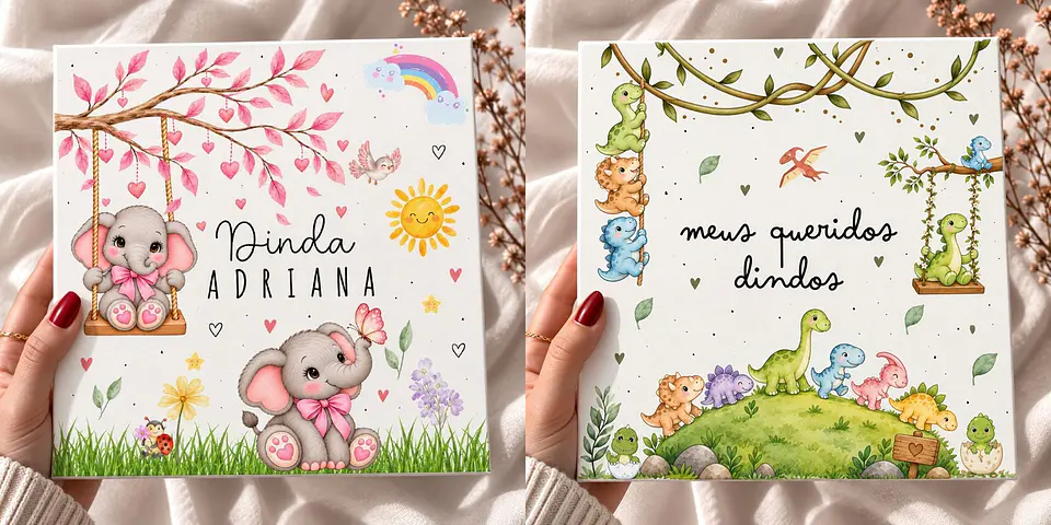 Sublimação - Azulejo Dinda Baby 02 1