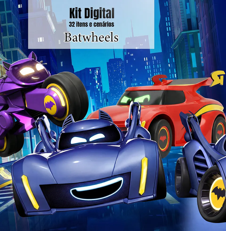 Kit Digital BatWheels 259 1