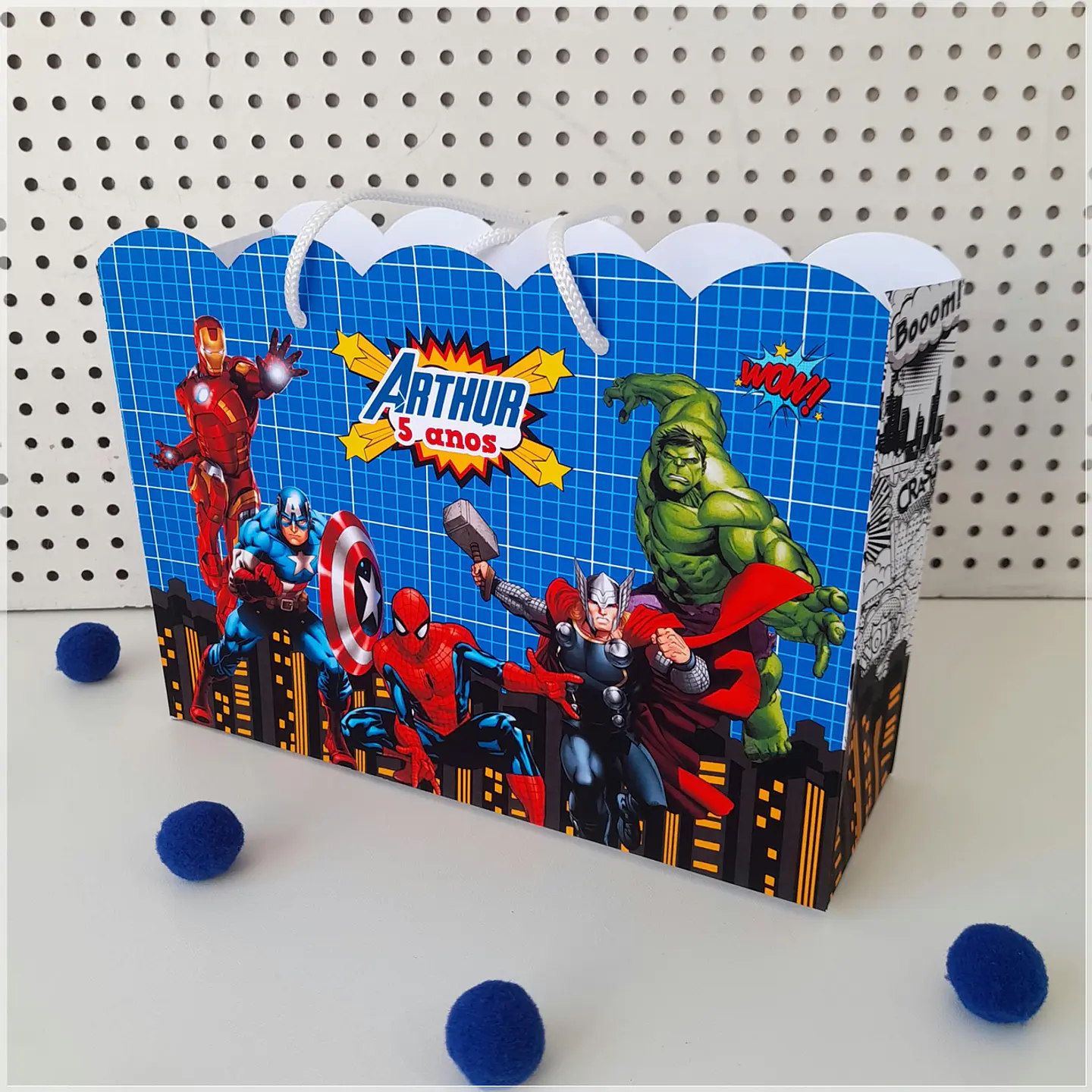 Arquivo de Corte Sacolinha Vingadores 37 1
