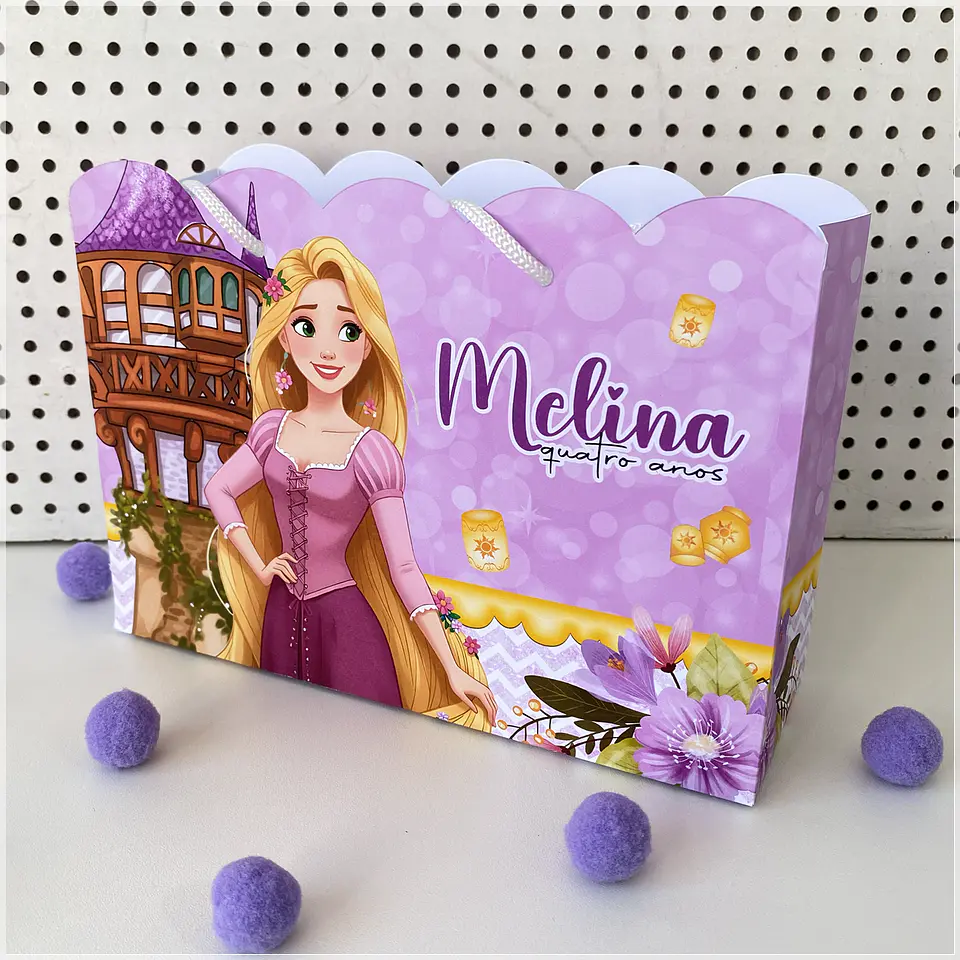 Arquivo de Corte Sacolinha Enrolados Rapunzel 34 1