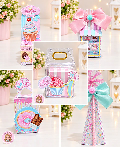 Arquivo de Corte Kit Festa Confeitaria - Doceria 21