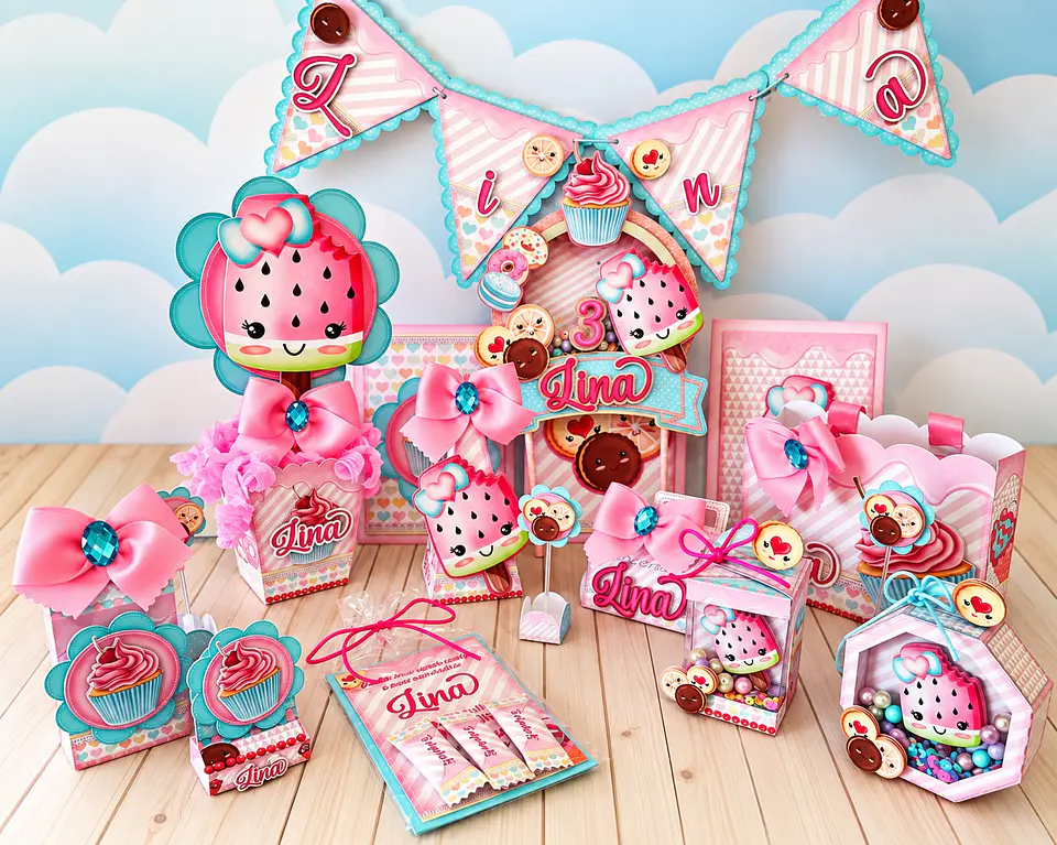 Arquivo de Corte Kit Festa Confeitaria - Doceria 14 1