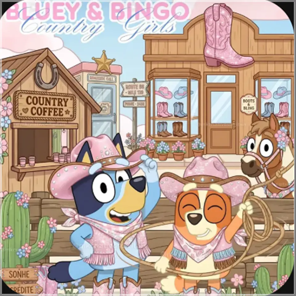 Kit Digital Bluey e Bingo 151 1