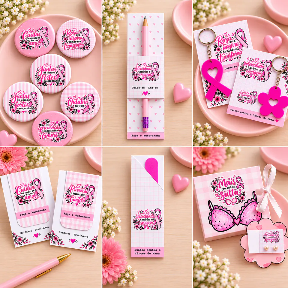Arquivo de Corte Kit Mimos Outubro Rosa 1 1