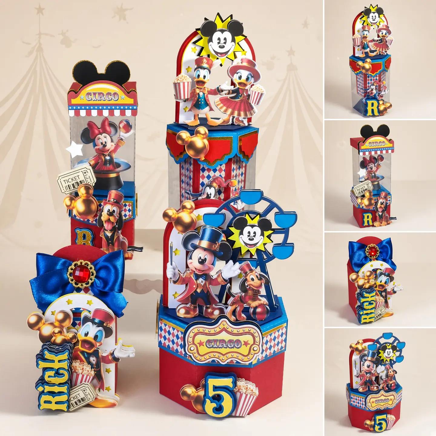 Arquivo de Corte Kit Festa Mickey Circo 6 1