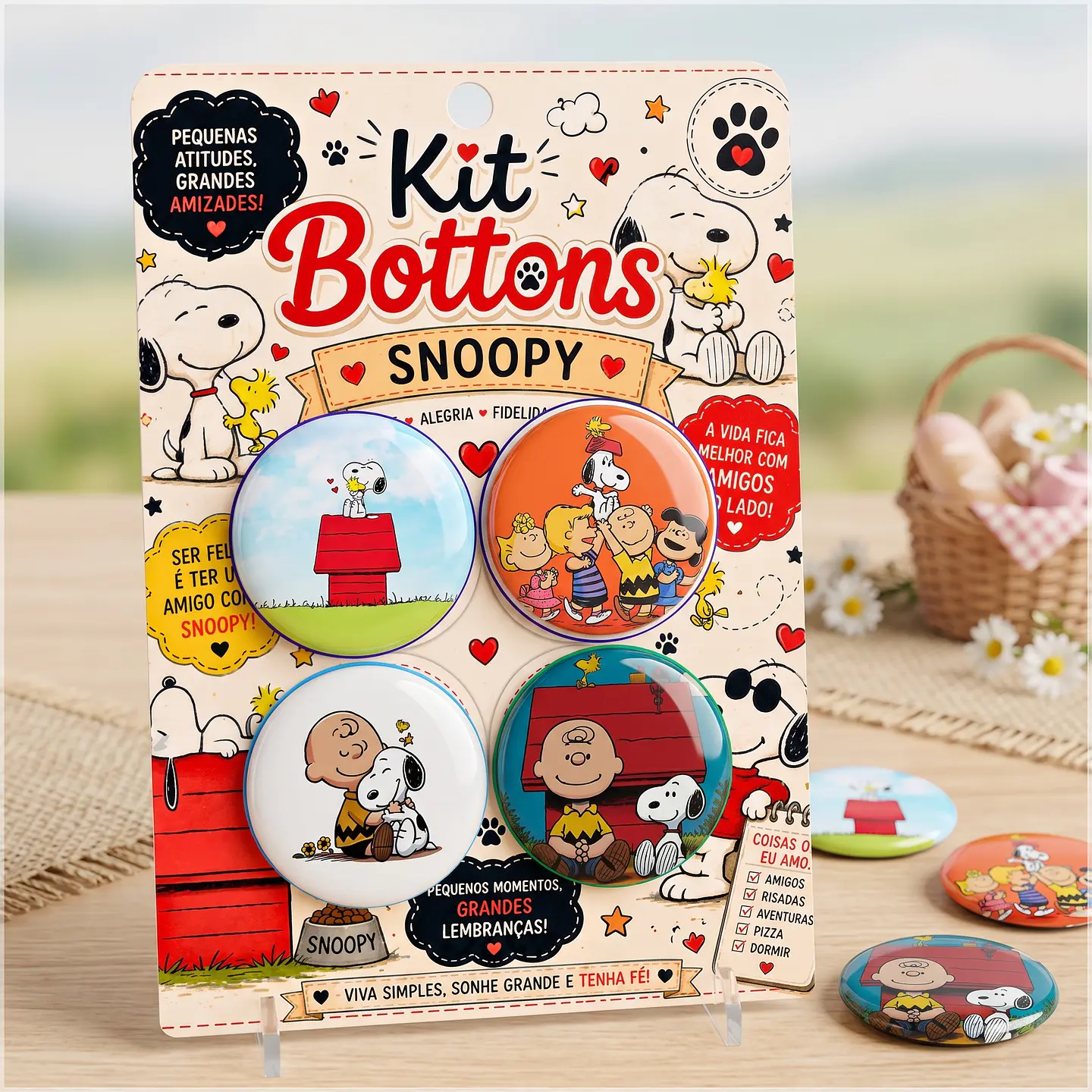 Arquivo de Corte Bottons Snoopy 77 1