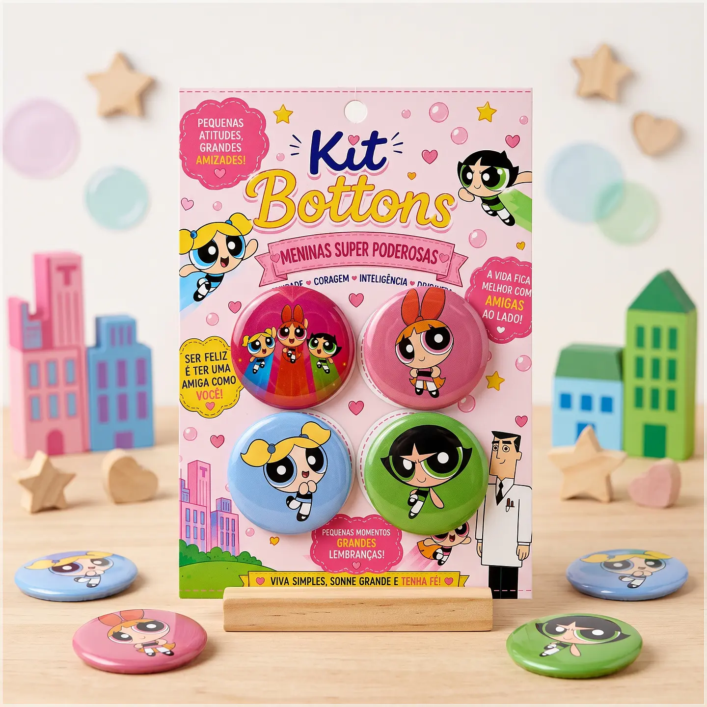 Arquivo de Corte Bottons Meninas Super Poderosas 76 1