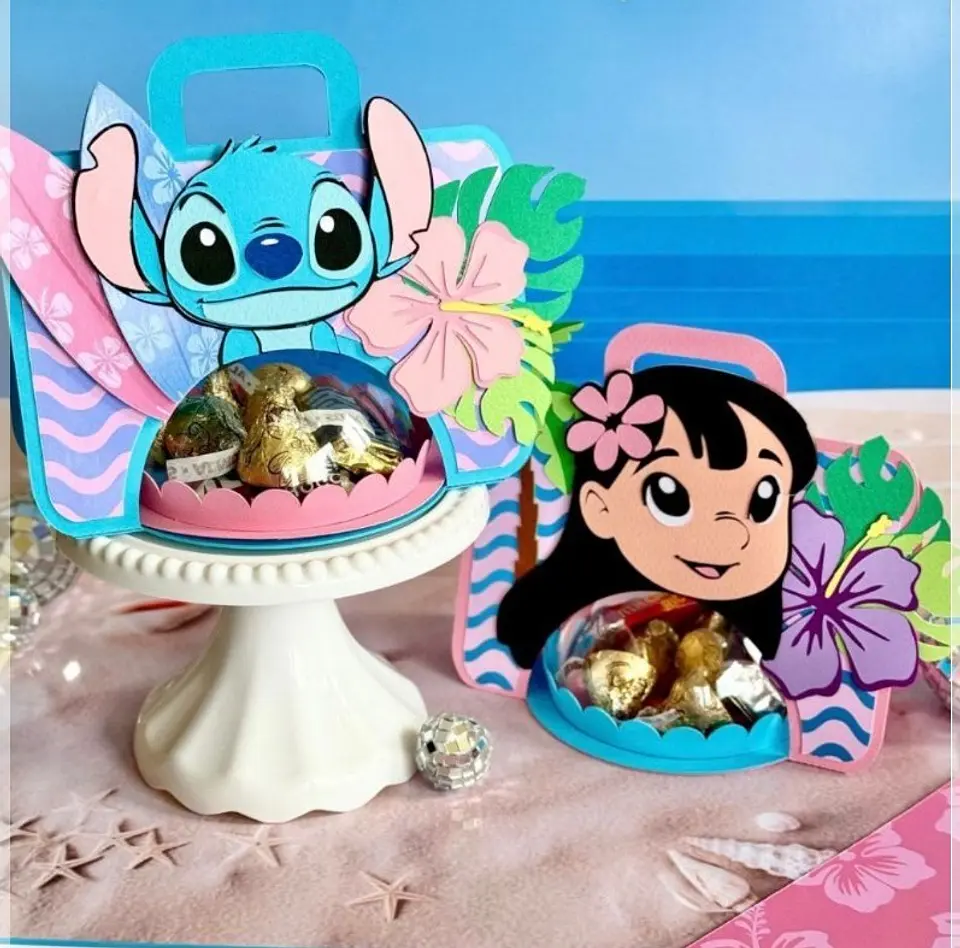 Arquivo de Corte Blister Lilo e Stitch 1 1