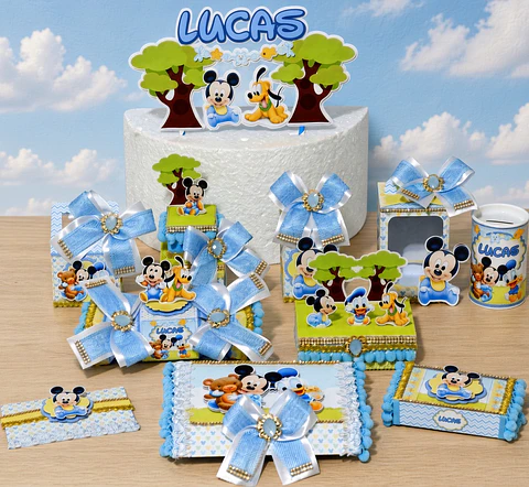 Arquivo de Corte Kit Festa Disney Baby 8
