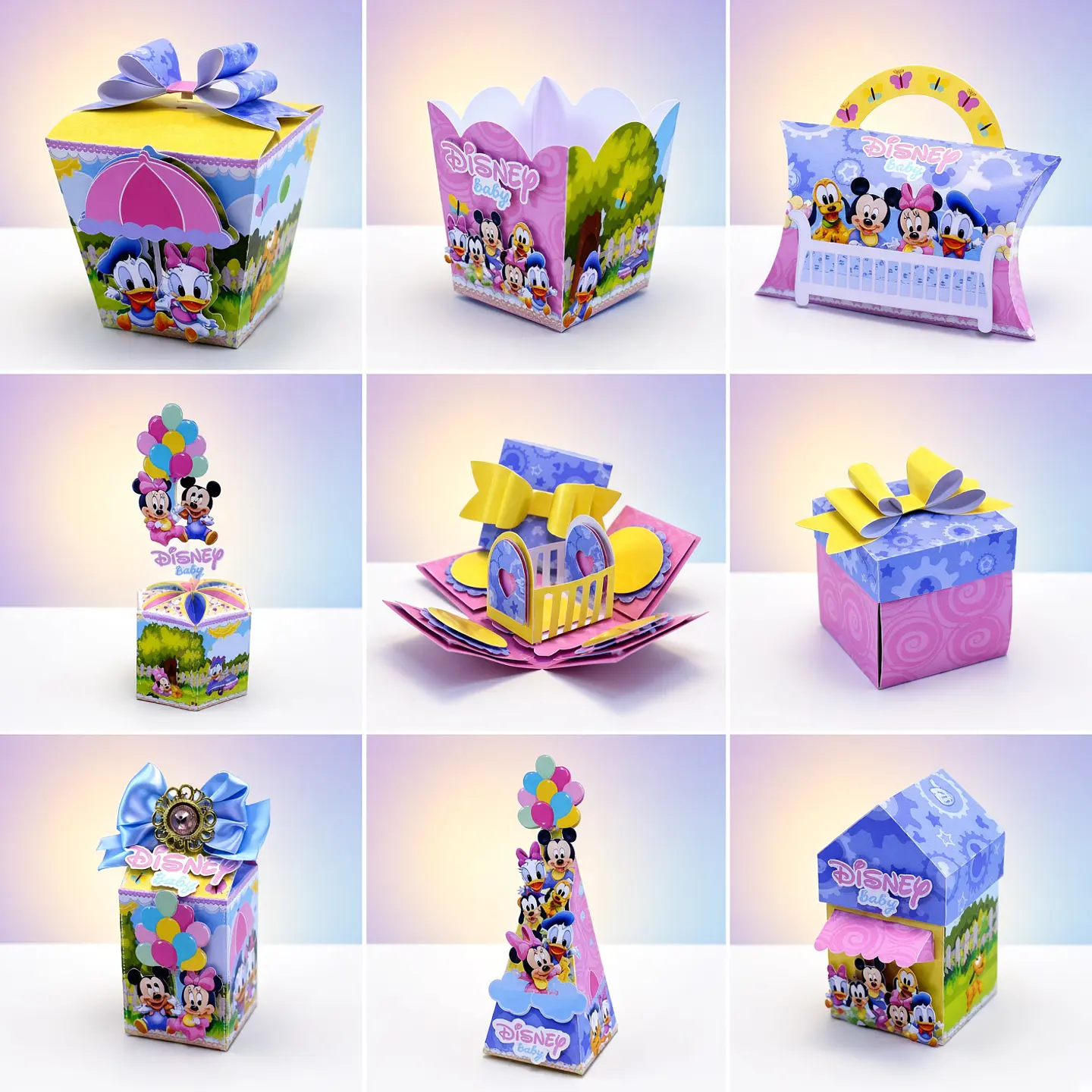 Arquivo de Corte Kit Festa Disney Baby 1 1