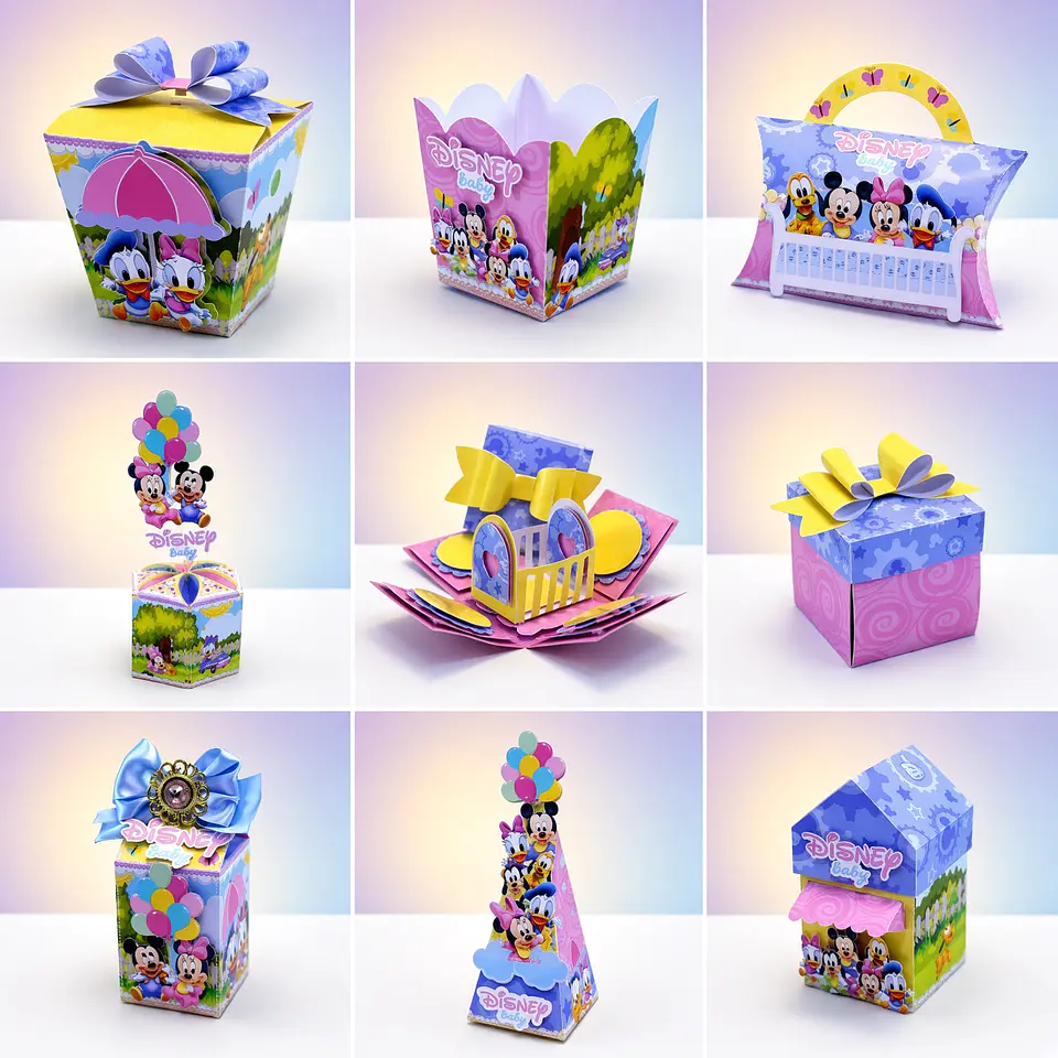 Arquivo de Corte Kit Festa Disney Baby 1 1