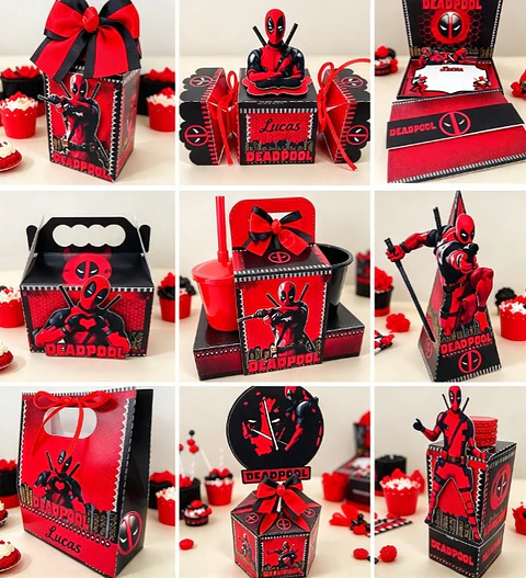 Arquivo de Corte Kit Festa Deadpool 2