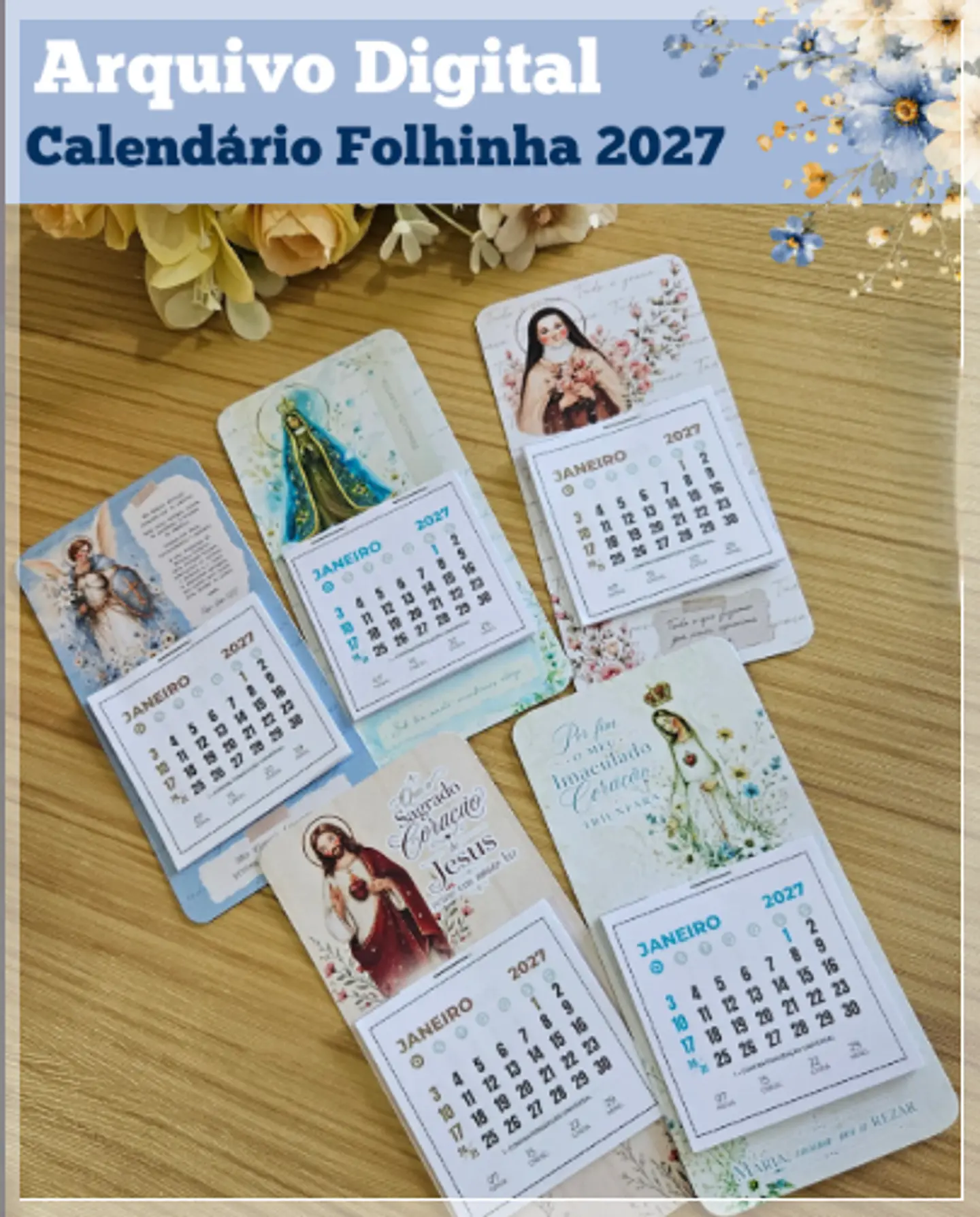 Encadernação - Calendário Geladeira 1