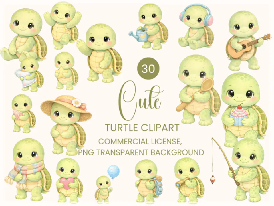 Kit Digital Tartaruguinha 23 1