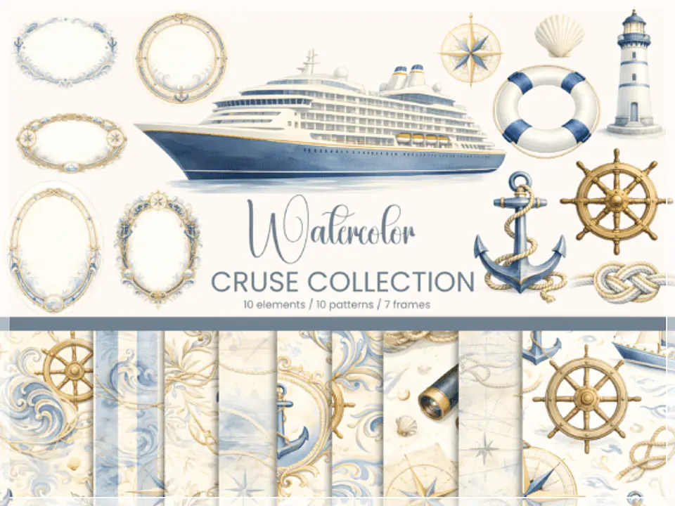 Kit Digital Viagem Navio Cruise Ship 20 1