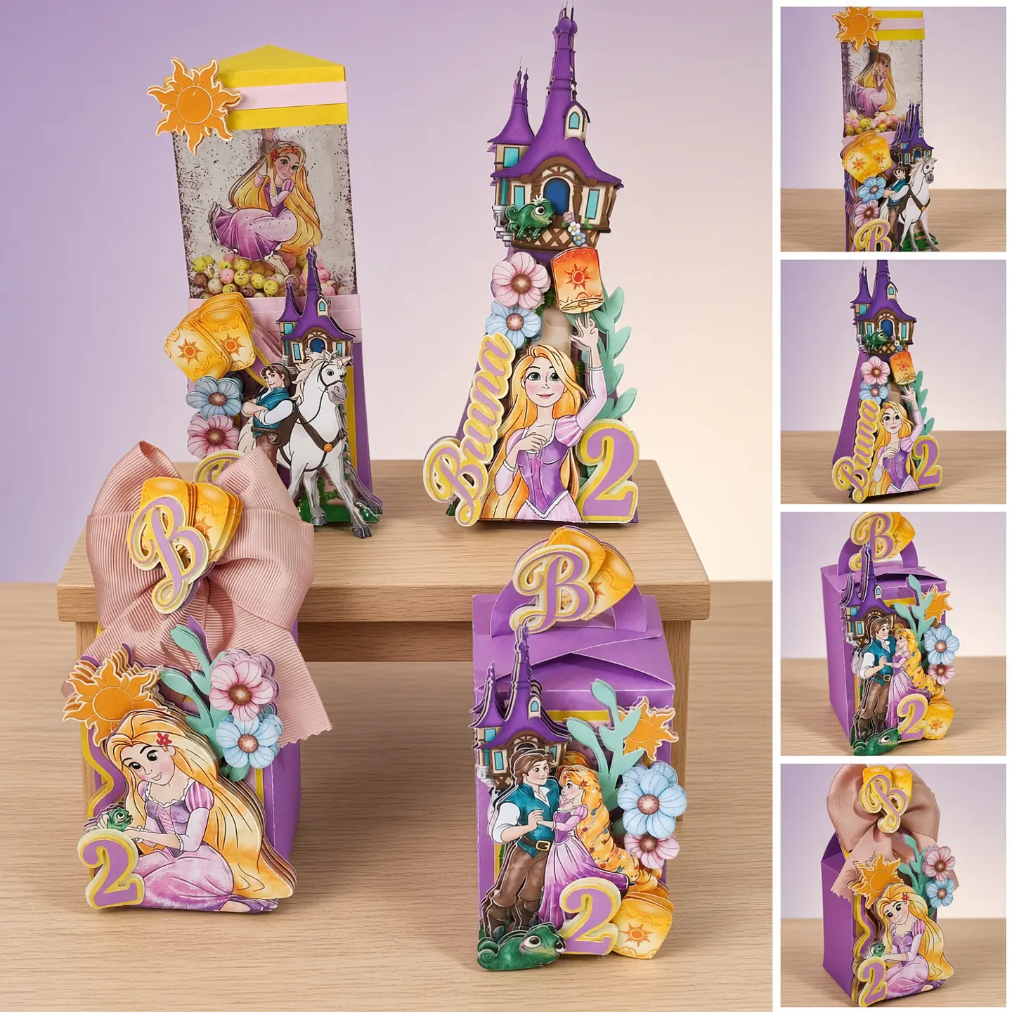 Arquivo de Corte Kit Festa Enrolados Rapunzel 18 1