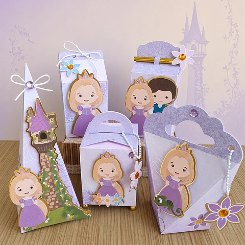 Arquivo de Corte Kit Festa Enrolados Rapunzel 11