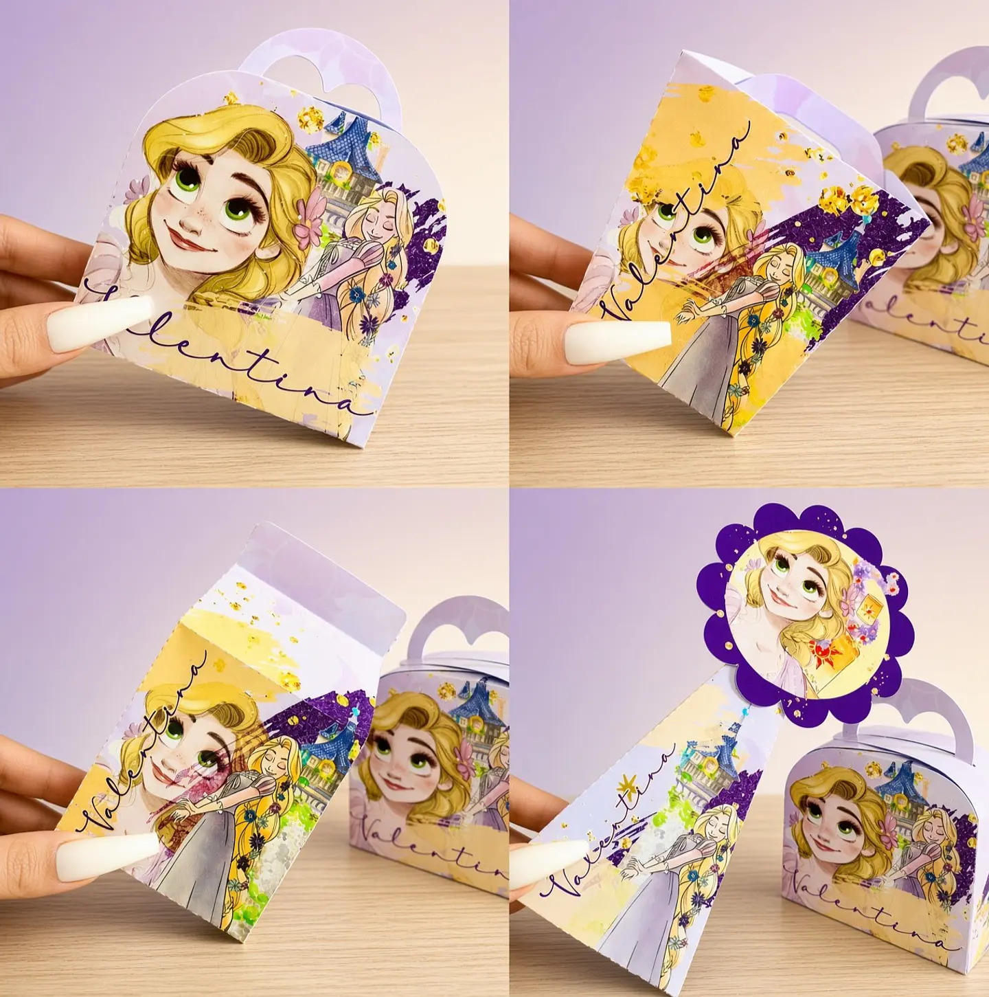 Arquivo de Corte Kit Festa Enrolados Rapunzel 2 1