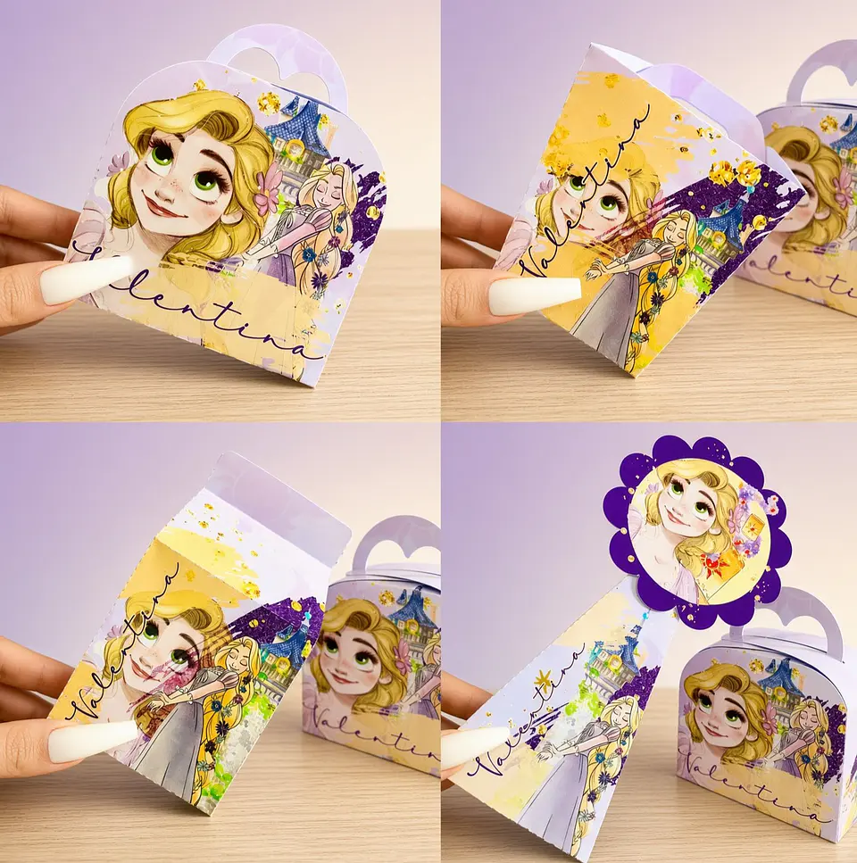 Arquivo de Corte Kit Festa Enrolados Rapunzel 2 1