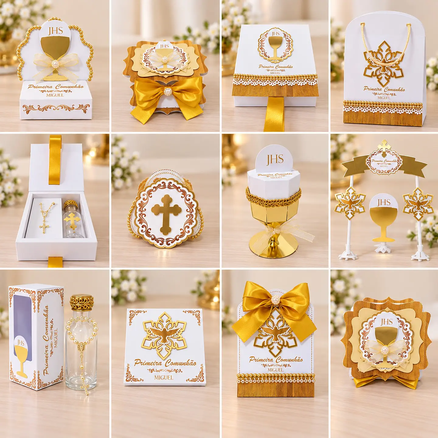 Arquivo de Corte Kit Festa Eucaristia Primeira Comunhão 9 1