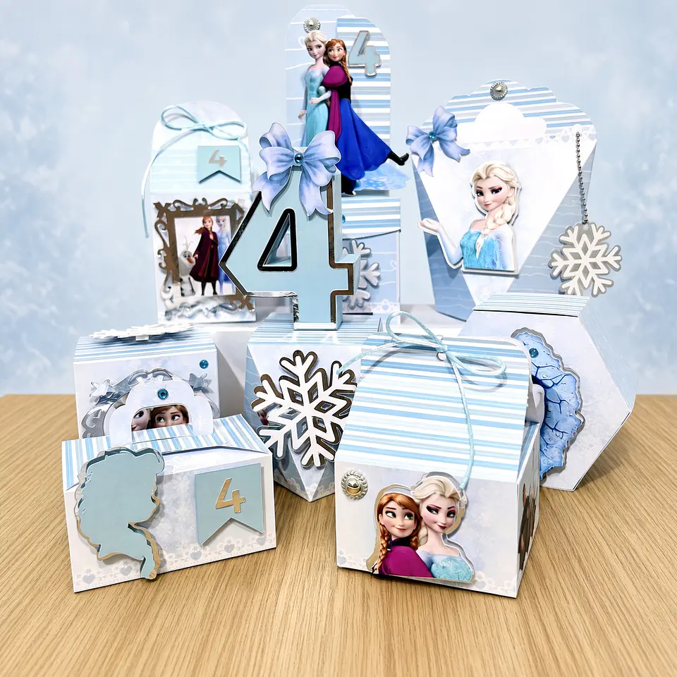 Arquivo de Corte Kit Festa Frozen 42 1