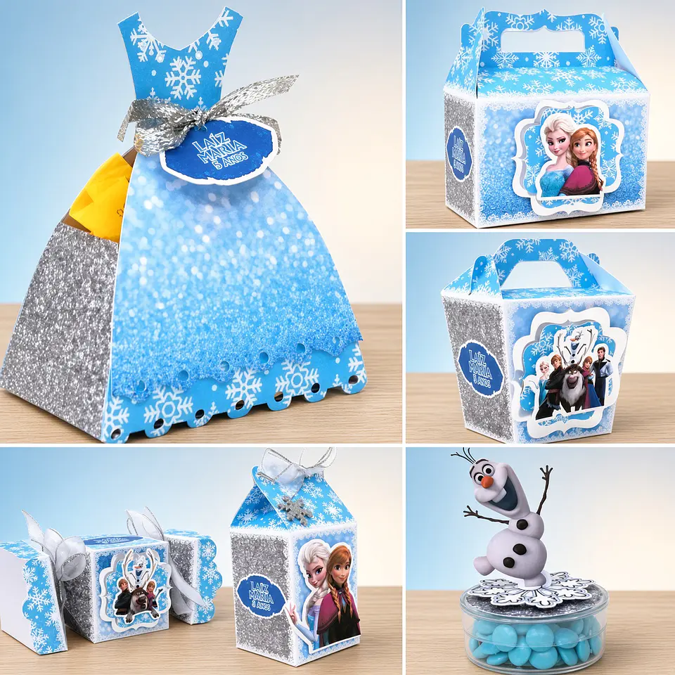 Arquivo de Corte Kit Festa Frozen 41 1
