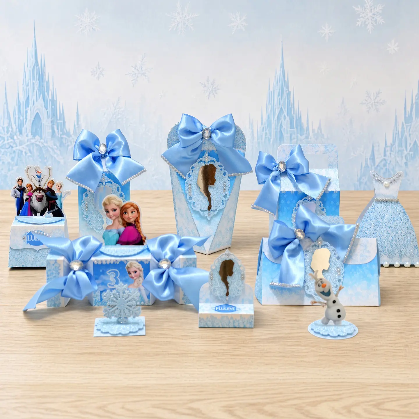 Arquivo de Corte Kit Festa Frozen 38 1