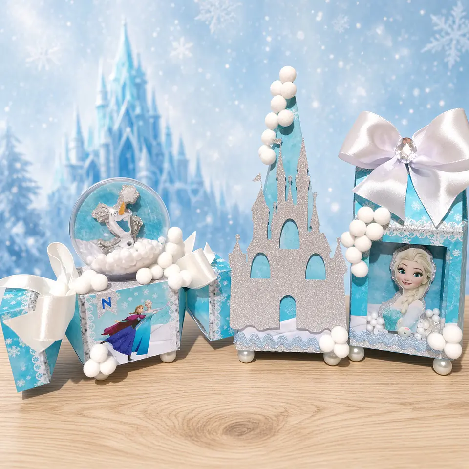 Arquivo de Corte Kit Festa Frozen 34 1