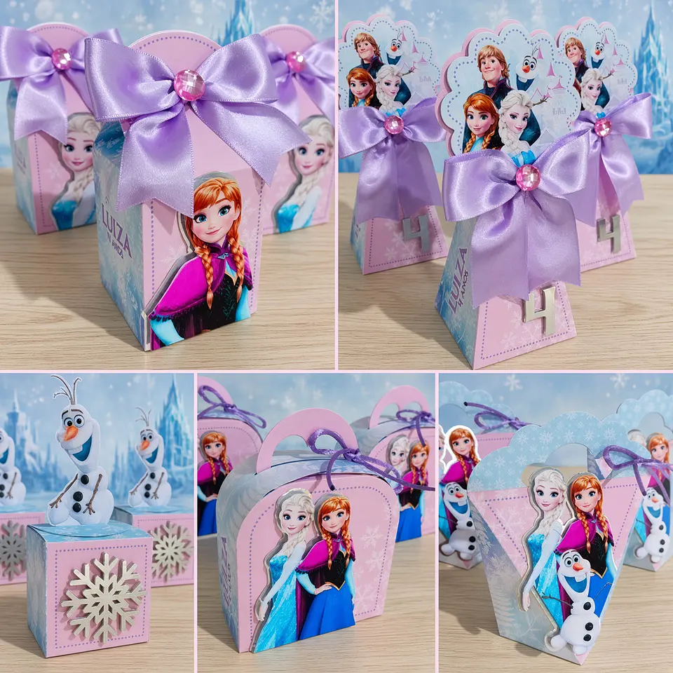 Arquivo de Corte Kit Festa Frozen 33 1