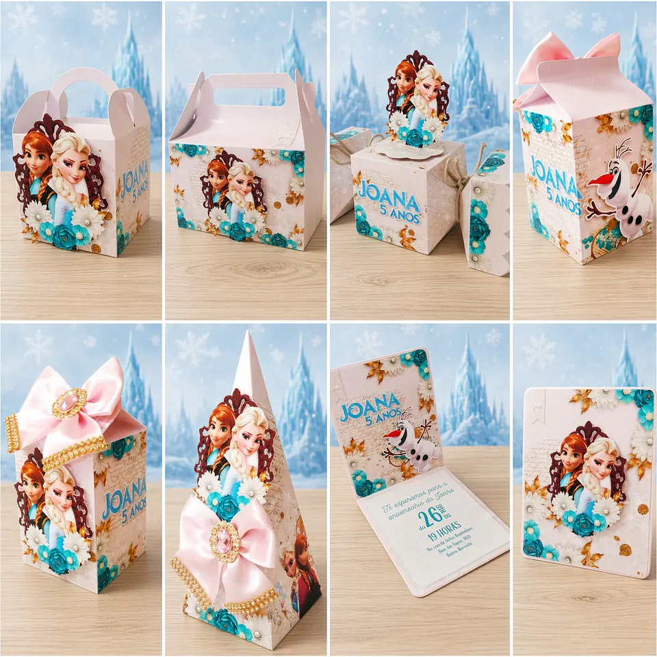 Arquivo de Corte Kit Festa Frozen 32 1