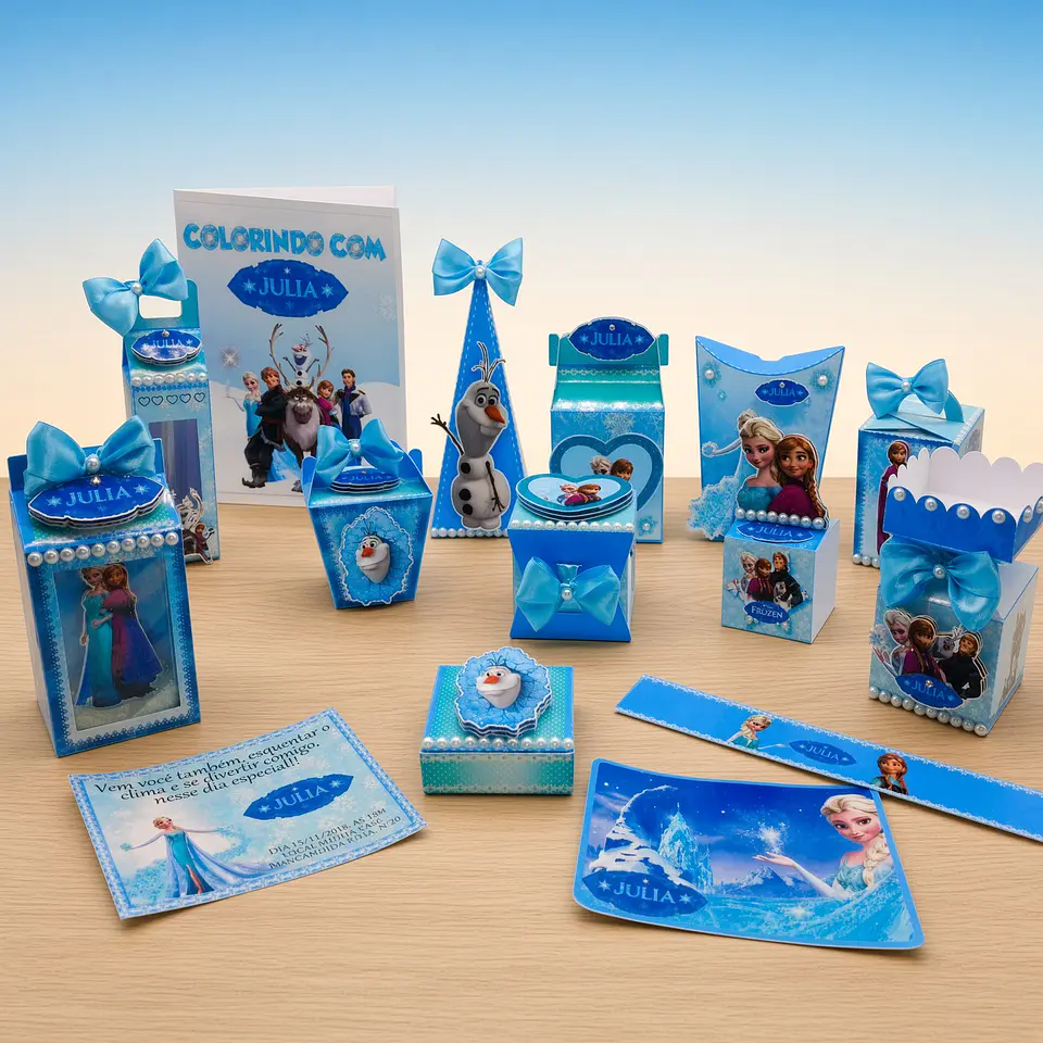 Arquivo de Corte Kit Festa Frozen 31 1