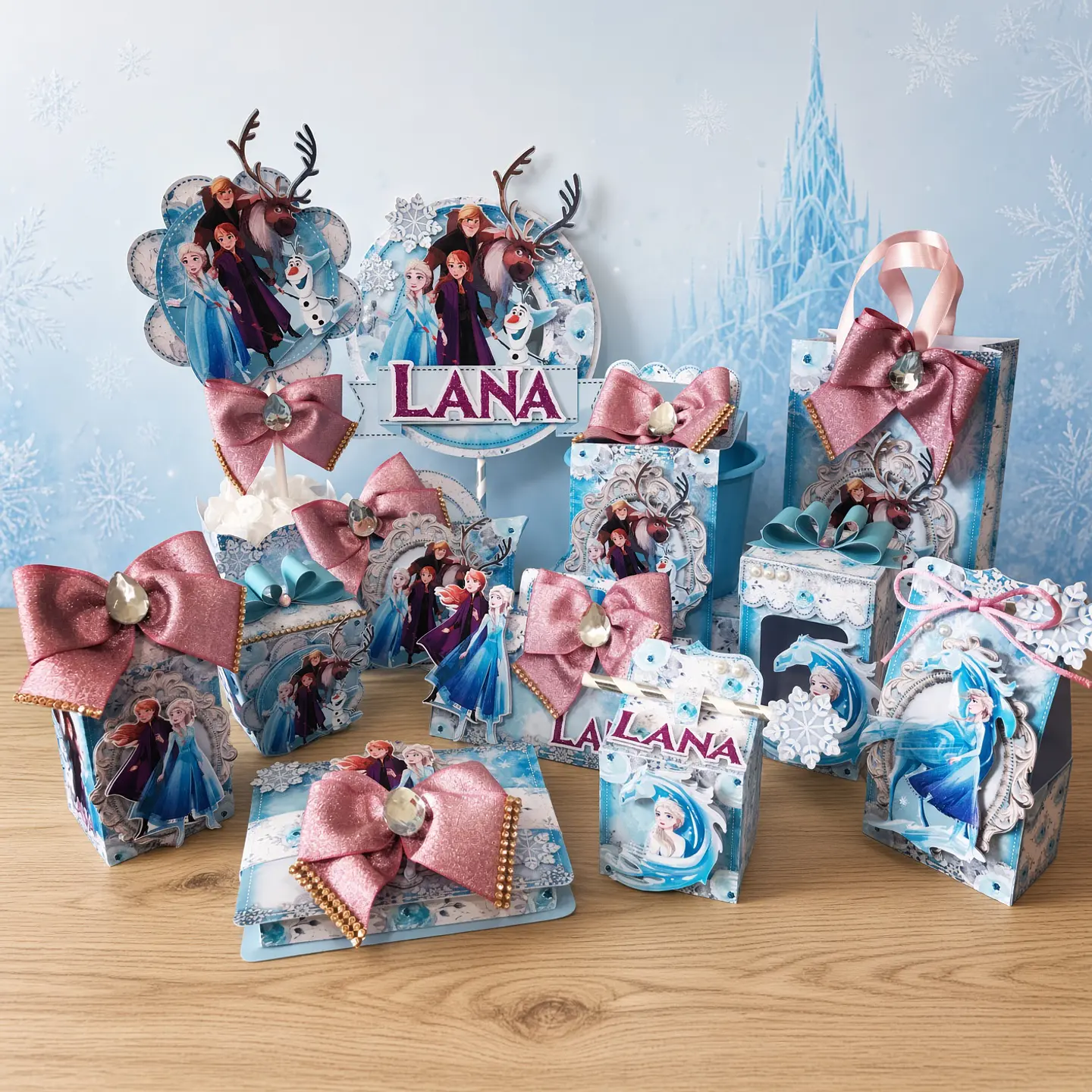 Arquivo de Corte Kit Festa Frozen 26 1
