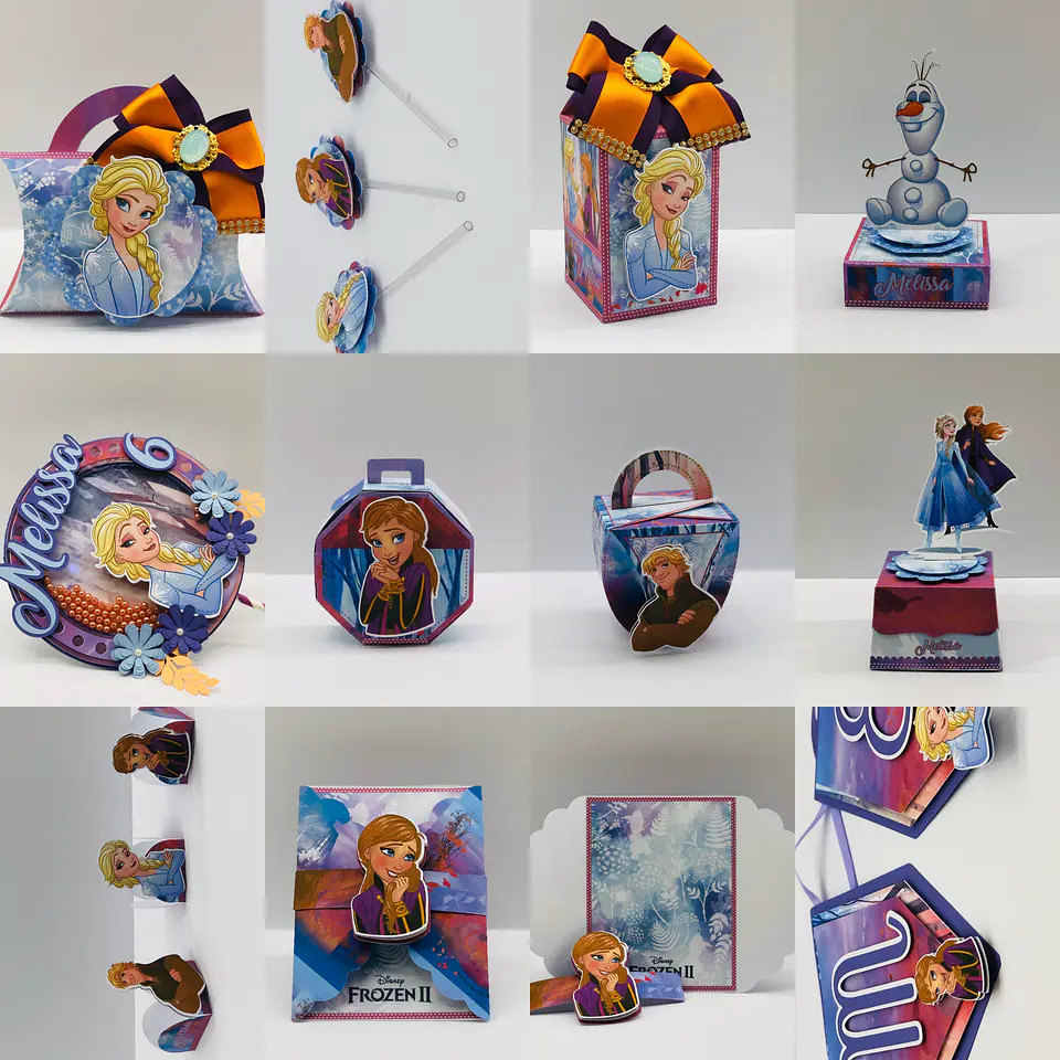 Arquivo de Corte Kit Festa Frozen 25 1